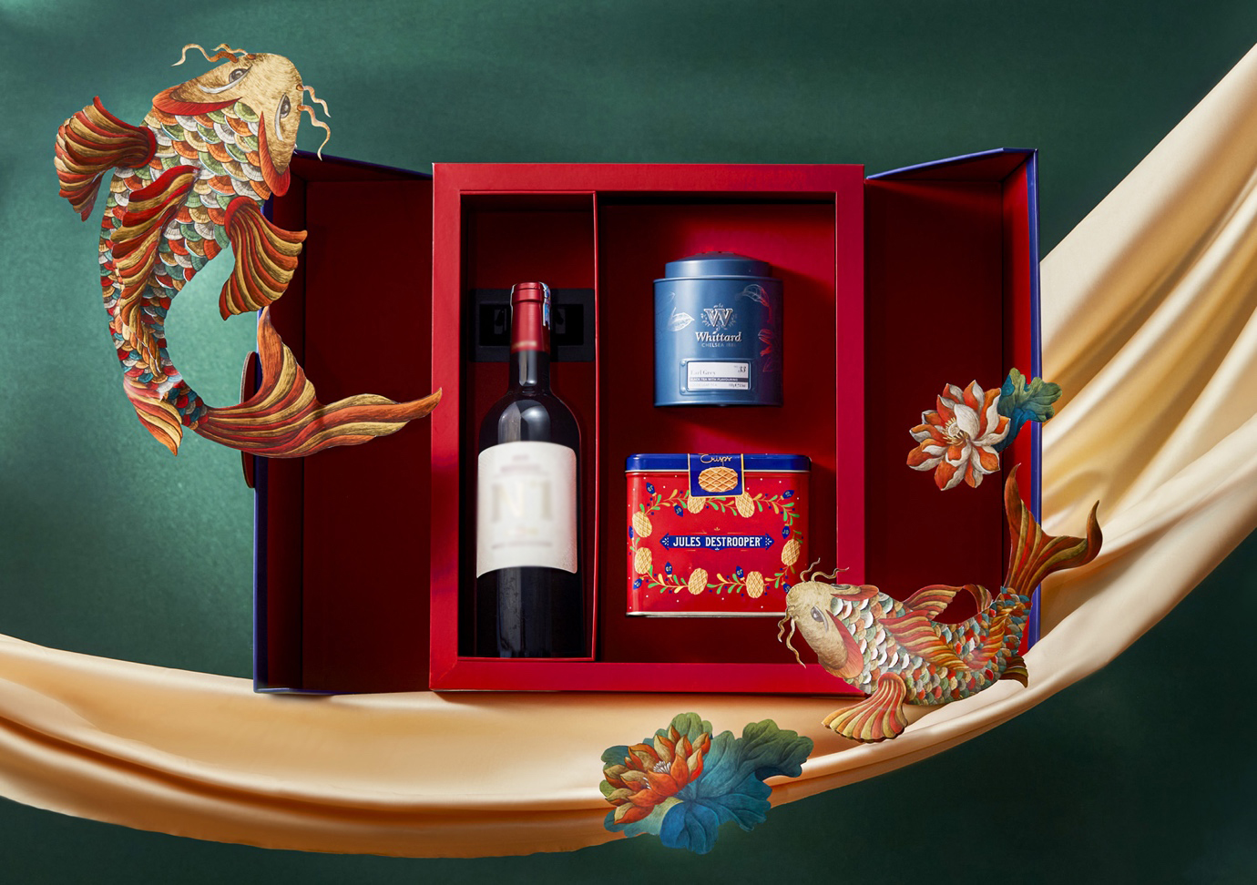 Hộp quà Lý Ngư nhập khẩu cao cấp