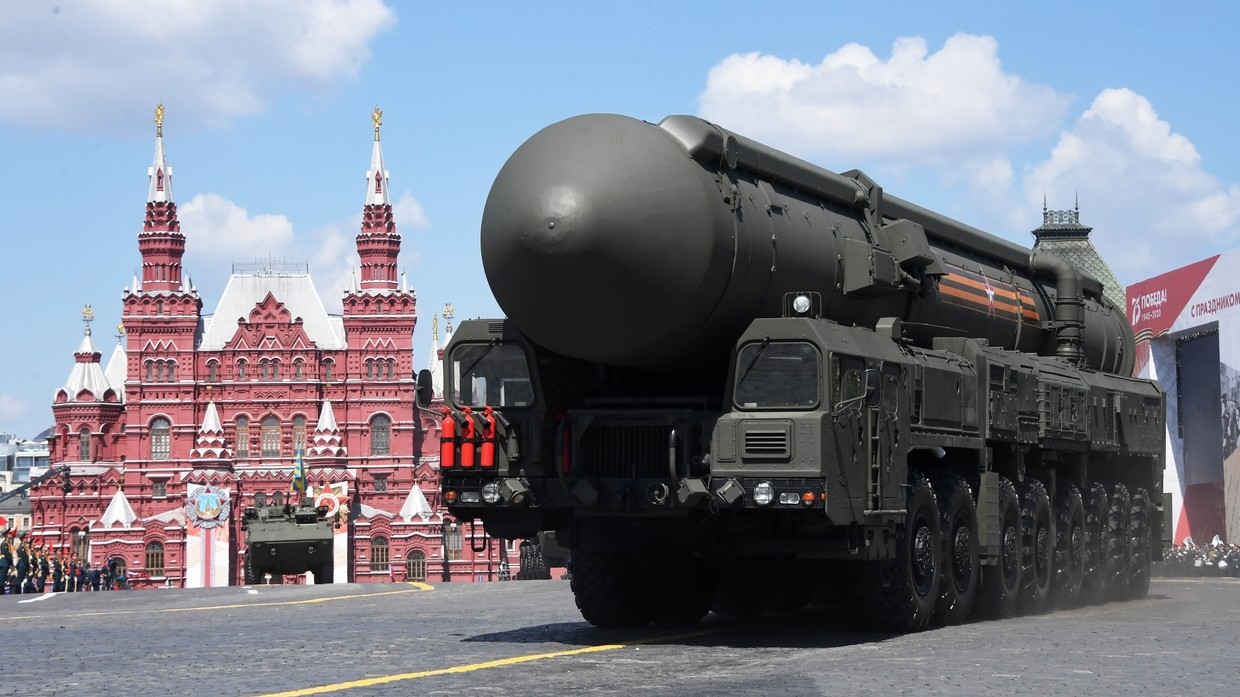 Tên lửa đạn đạo liên lục địa Yars của Nga.