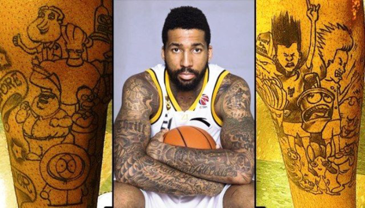 7 "Quái vật" thể thao cao 2m xăm toàn thân: Ngạc nhiên "Con trai của Trời" - 9