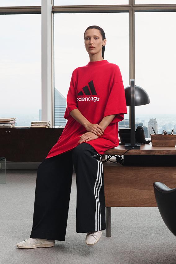 Balenciaga chọn công sở cho bộ sưu tập hợp tác với addidas - 7