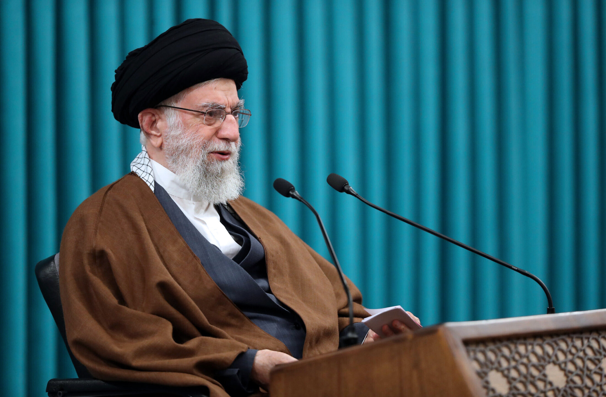 Giáo chủ Iran&nbsp;Ayatollah Ali Khamenei.