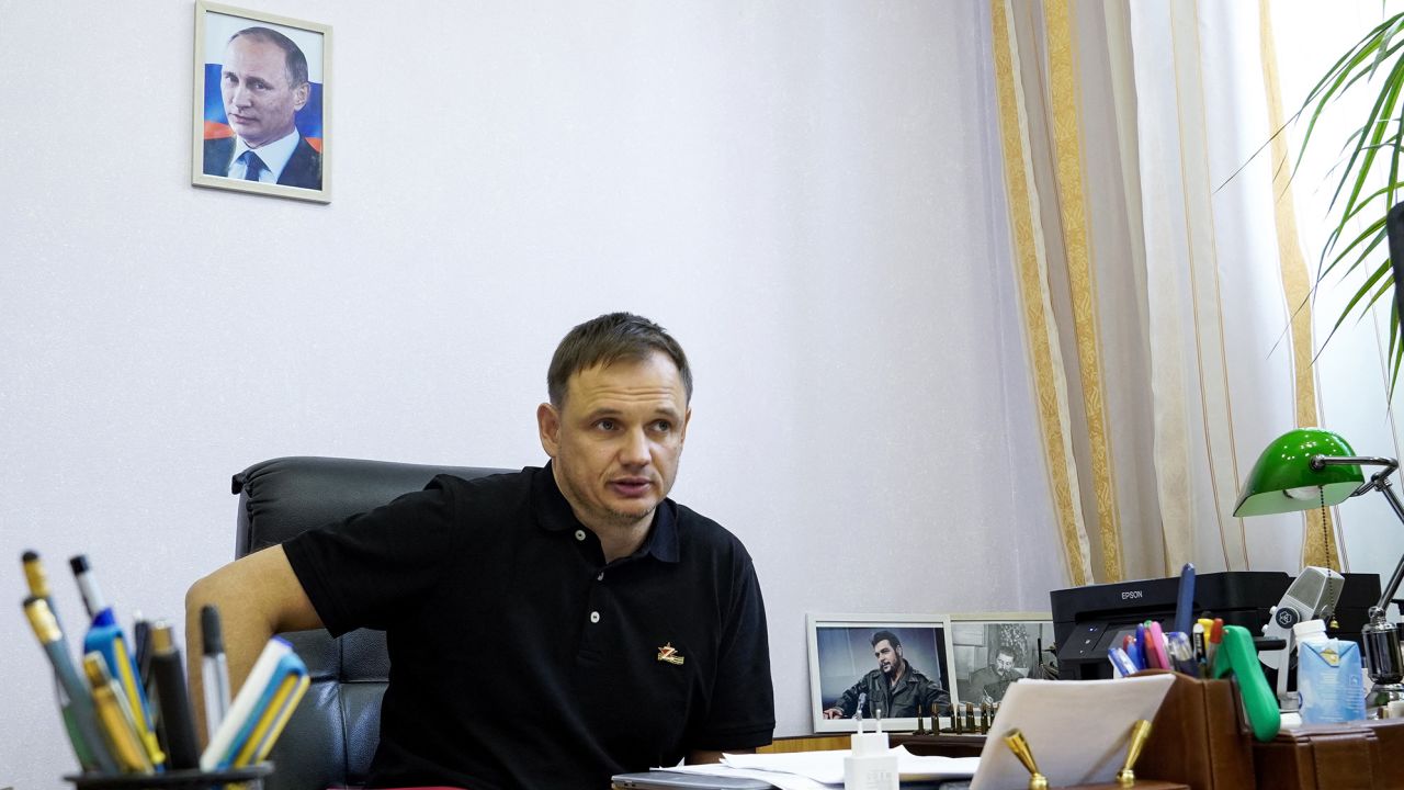 Ông Kirill Stremousov – phó lãnh đạo Kherson do Nga bổ nhiệm (ảnh: CNN)
