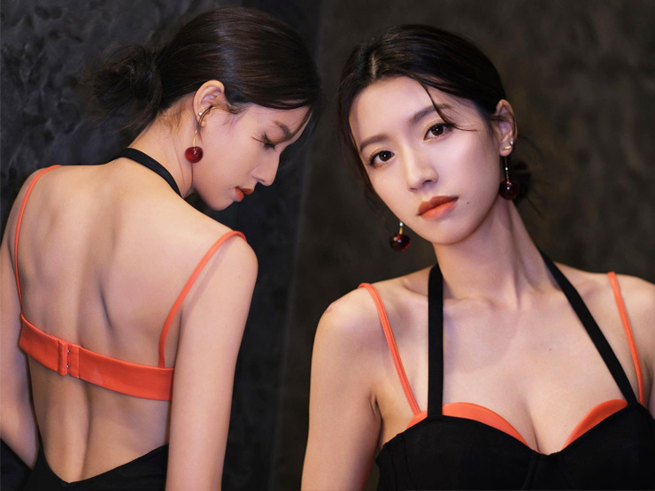 Thời trang - "Á hậu sát trai" tự tin mặc áo ngực "lộ thiên" nhưng không bị chỉ trích