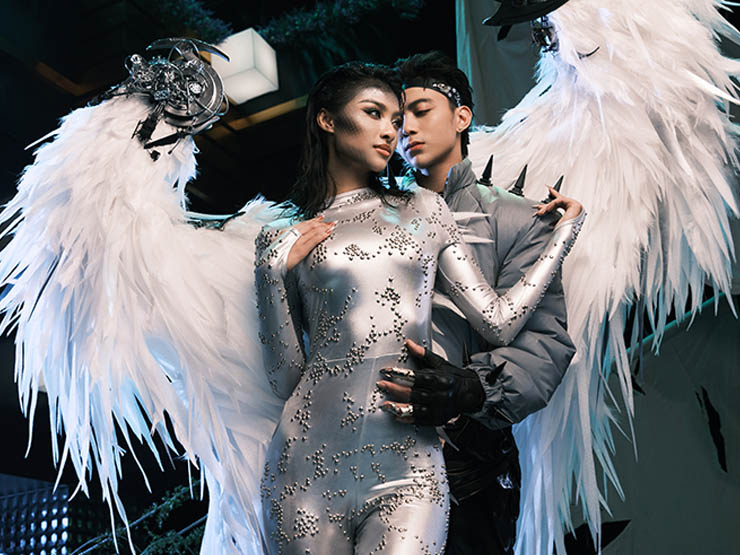 Ca nhạc - MTV - Á hậu Kiều Loan diện đồ bó sát trong MV "kỳ lạ" của SOONBIN và rapper Binz