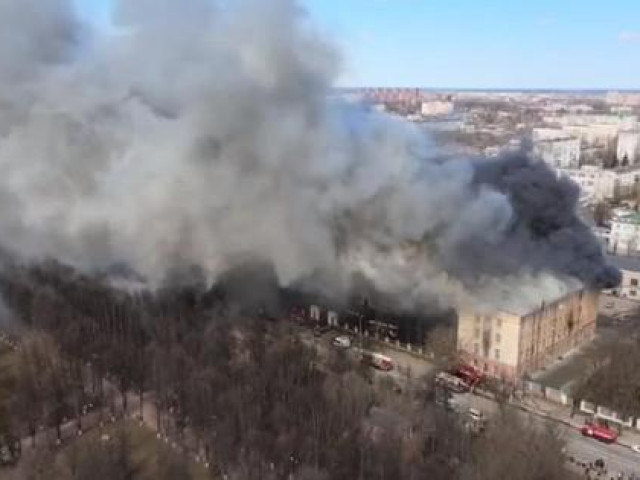 Cháy lớn tại viện nghiên cứu của Bộ Quốc phòng Nga, 7 người thiệt mạng