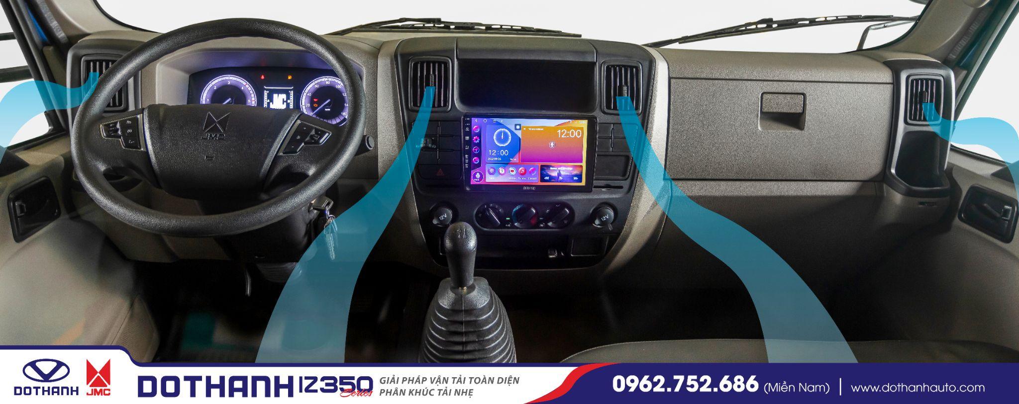 DOTHANH IZ350SL sở hữu thiết kế nội thất hiện đại