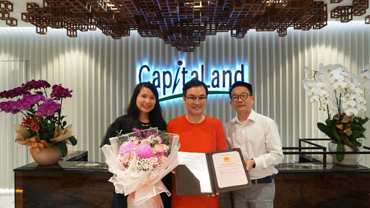 CapitaLand Development trao sổ hồng cho cư dân D1MENSION và bàn giao căn hộ ZENITY tại TP. Hồ Chí Minh - 1
