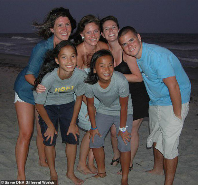 Isabella sống ở Mỹ cùng với 5 anh chị em ở ngoại ô Chicago. Ảnh: Same DNA Different Worlds