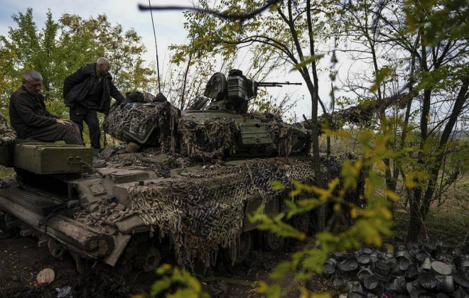 Kherson đang là một trong những "điểm nóng" của cuộc xung đột hiện nay tại Ukraine. Ảnh minh hoạ: AP&nbsp;