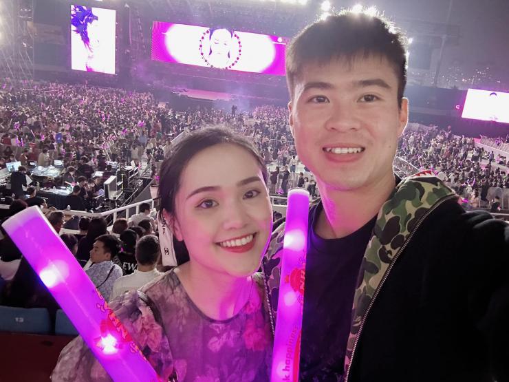 Đời sống Showbiz - Bà xã Duy Mạnh lộ nhan sắc mặt mộc qua "ảnh chất lượng thấp"