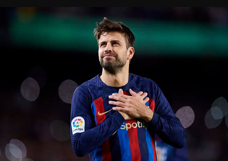 Gerard Pique thi đấu lần cuối trong màu áo Barcelona tại Nou Camp trước sự chứng kiến của 92.000 khán giả