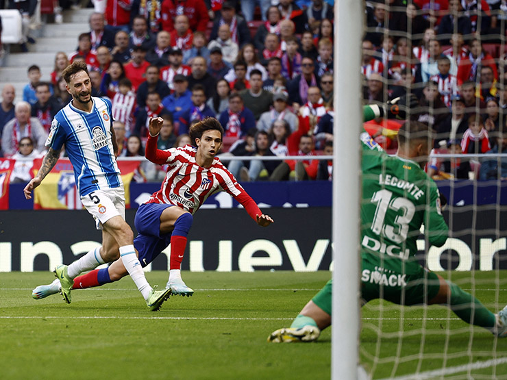 Bóng đá - Video bóng đá Atletico Madrid – Espanyol: Lợi thế hơn người, kết cục không như ý (La Liga)