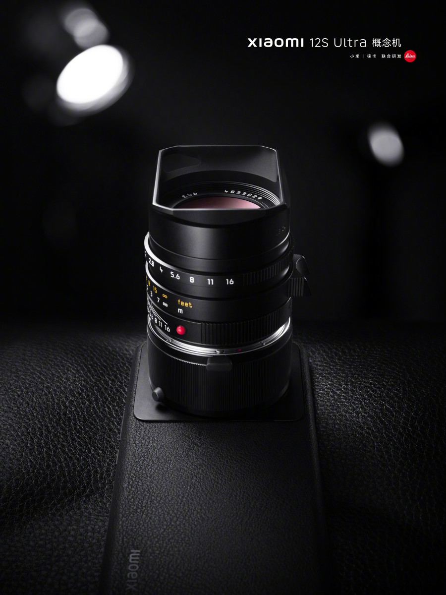 Khái niệm&nbsp;Xiaomi 12S Ultra lắp ống kính Leica M.