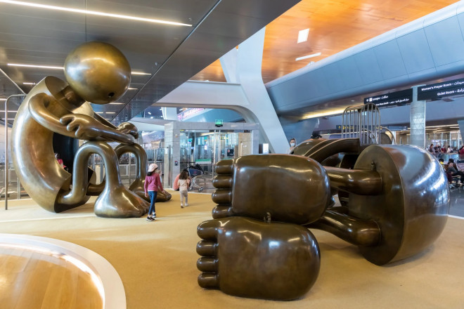10 tượng điêu khắc nổi bật tại nơi diễn ra World Cup 2022 - 11