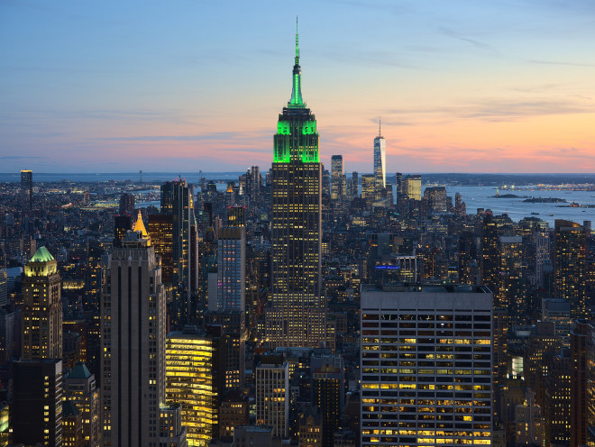 New York là trung tâm tài chính của Mỹ&nbsp;và là thành phố giàu có nhất trên thế giới. Ảnh: Wiki.