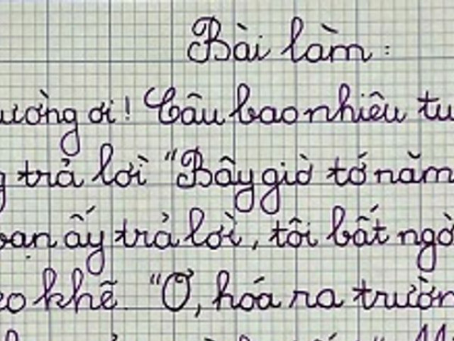 Bạn trẻ - Cuộc sống - Bức thư viết về ngôi trường của học sinh lớp 5 nhận "cơn mưa" lời khen từ cộng đồng mạng