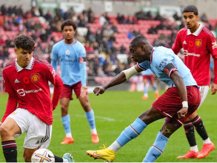 Đội trẻ MU bị Man City vùi dập 1-6: Ngỡ ngàng 5 bàn thua trong 20 phút