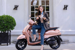 Xe máy - Xe đạp - Yamaha Grande 2022: bước tiến mới trong tiết kiệm nhiên liệu