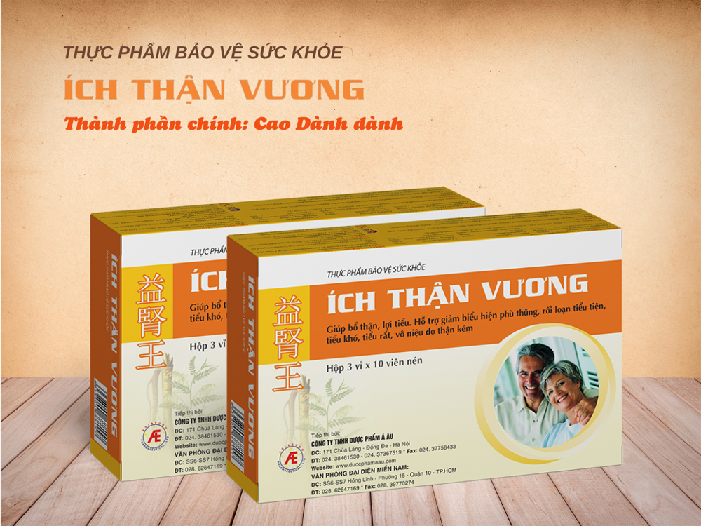 Thực phẩm bảo vệ sức khỏe Ích Thận Vương giúp hỗ trợ phòng ngừa suy thận tiến triển hiệu quả