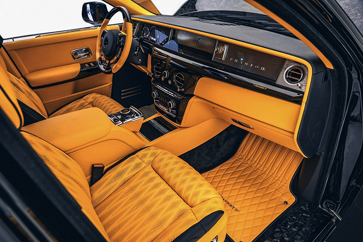 Mansory "lột xác" hoàn toàn mẫu xe siêu sang Rolls-Royce Phantom VIII - 10