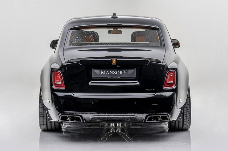 Mansory "lột xác" hoàn toàn mẫu xe siêu sang Rolls-Royce Phantom VIII - 4