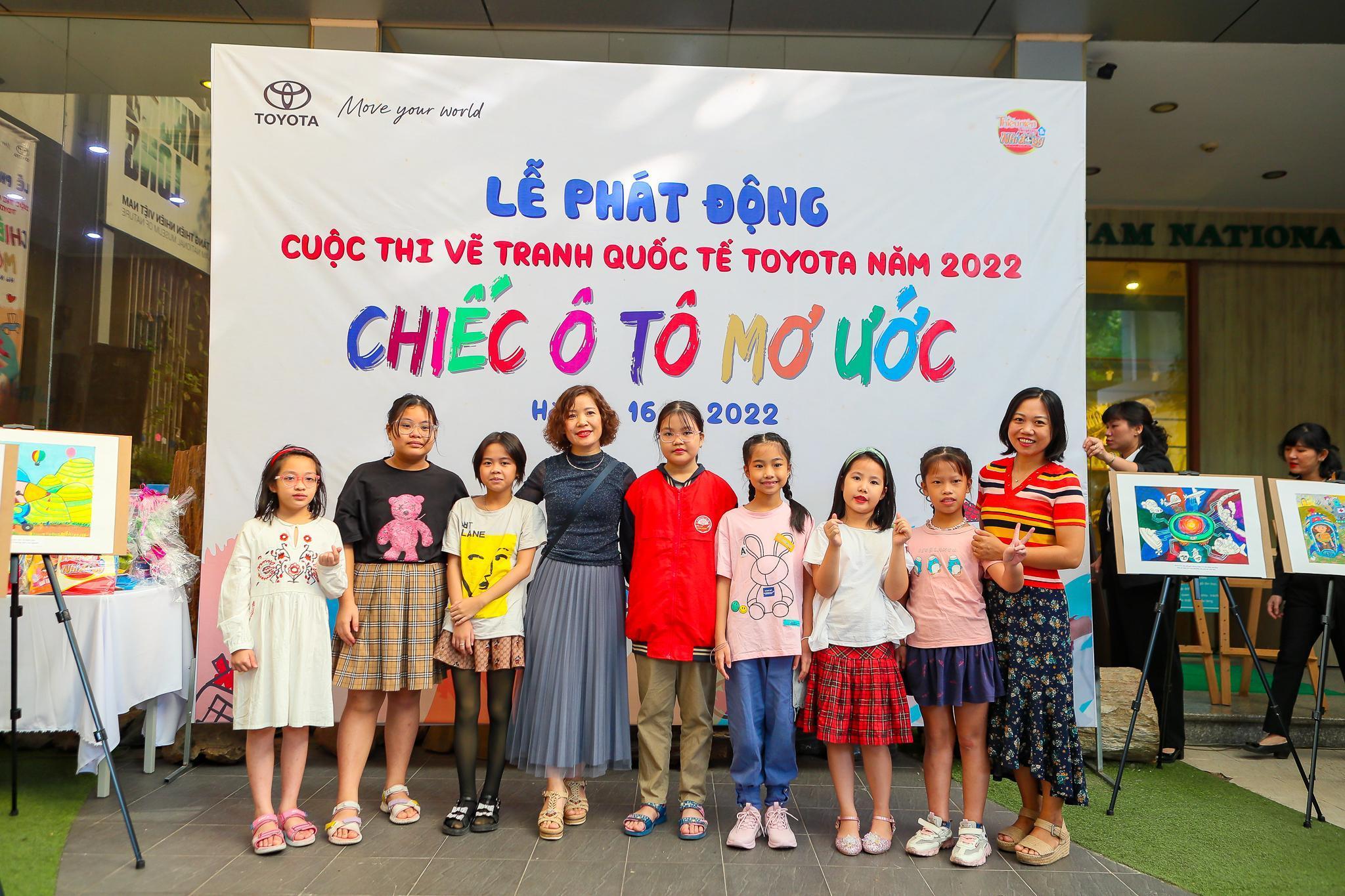 Tỏa sáng ước mơ của trẻ qua cuộc thi vẽ tranh quốc tế Toyota “Chiếc ô tô mơ ước” - 1