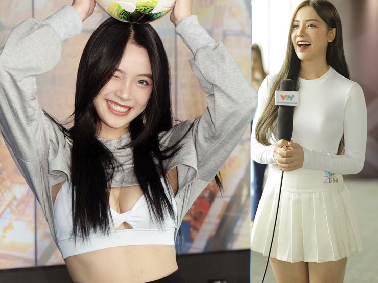 Giải trí - Hot girl "mê" CR7 khoe thềm ngực sexy, nổi bật giữa dàn người đẹp casting "Nóng cùng World Cup 2022"