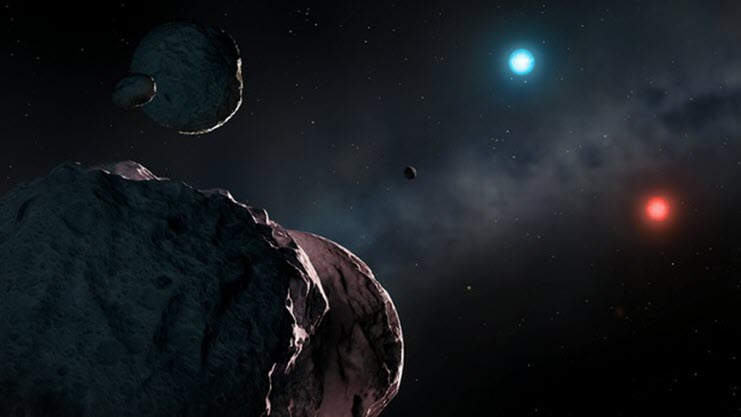 Tìm thấy tàn tích các hành tinh quanh hai ngôi sao 10 tỷ năm tuổi.