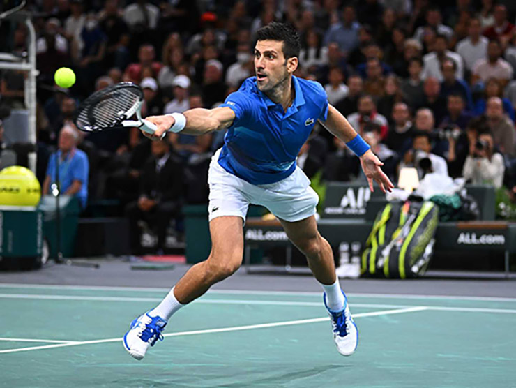 Djokovic không có sự e ngại sau thất bại ở Paris Masters