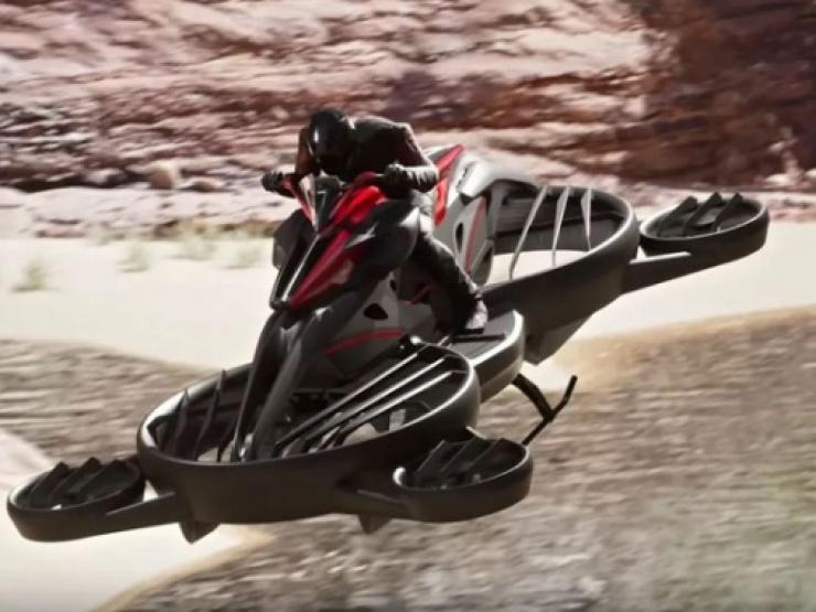 Media - VIDEO: Khám phá chiếc mô tô bay như trong phim viễn tưởng giá hơn 19 tỷ đồng