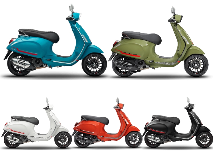 Bảng giá các phiên bản màu Vespa Sprint cập nhật tháng 11/2022 - 2