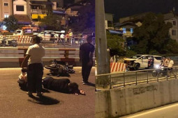 Tin tức trong ngày - "Chuyên cơ mặt đất" 5 tỷ đồng va chạm với thành cầu Chương Dương