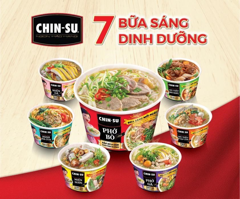 Dù nấu nhanh gọn tại nhà hay mang đi công tác xa, người tiêu dùng đều có thể tìm thấy hương vị thuần Việt của các món ngon trên khắp dải đất chữ S: từ phở bò, phở gà, bánh đa cua, đến hủ tiếu thập cẩm, hủ tiếu bò kho, miến gà hầm măng, miến sườn.