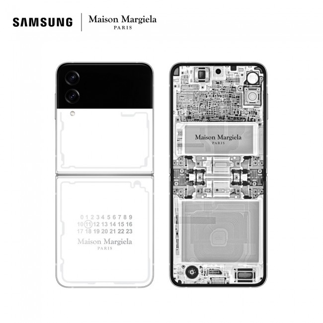 Ra mắt Galaxy Z Flip 4 Maison Margiela trắng, fan thời trang mê mệt - 5