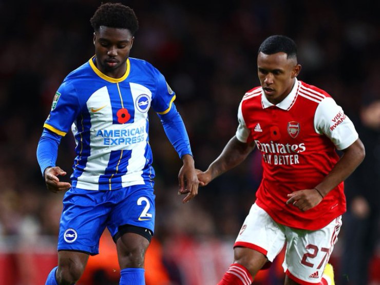 Bóng đá - Trực tiếp bóng đá Arsenal - Brighton: Những phút cuối bế tắc (Kết thúc)