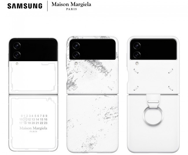 Ra mắt Galaxy Z Flip 4 Maison Margiela trắng, fan thời trang mê mệt - 3