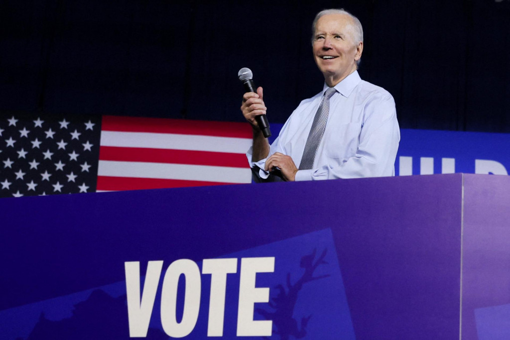 Ông Biden cho biết, ông vẫn luôn có ý định tái tranh cử (ảnh: Reuters)