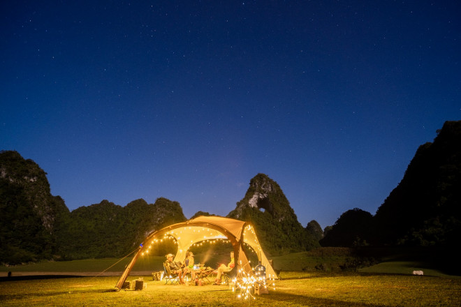 Một đêm camping tại núi Thủng - Cao Bằng.