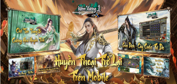 Kiếm Vương 1 - ADNX Mobile, tựa game tái hiện đúng chất Kiếm Thế 2009 trên di động - 1