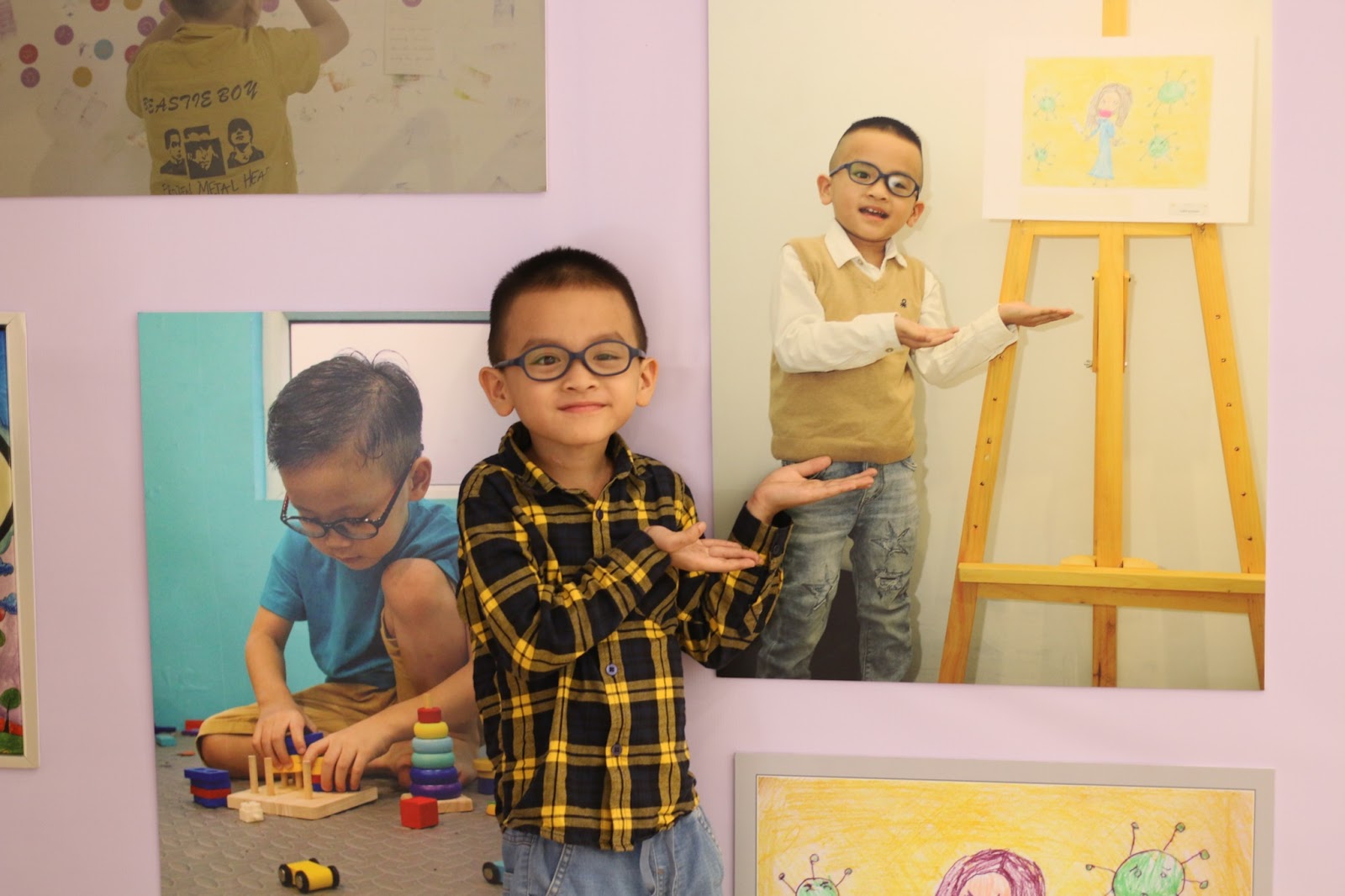 Bé Khang - em bé mắc U Nguyên bào võng mạc may mắn được BS. Minh Châu giúp đỡ