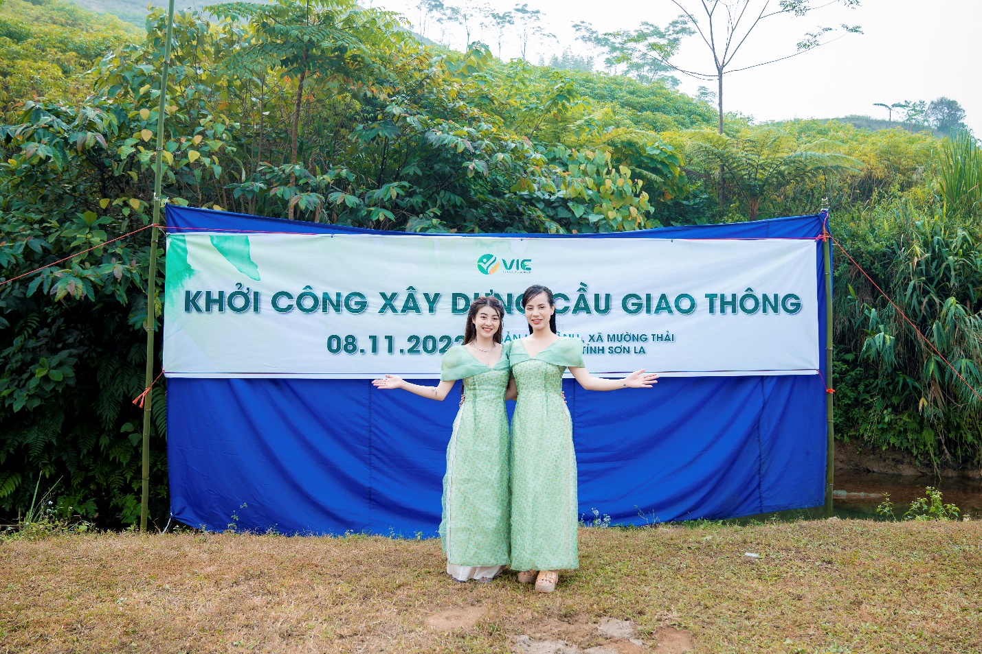 VIC Group khởi công xây dựng cầu giao thông tại bản Khe Lành, Sơn La - 5