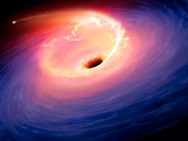 Lỗ đen quái vật tự bắn pháo sáng, phát tín hiệu đến NASA