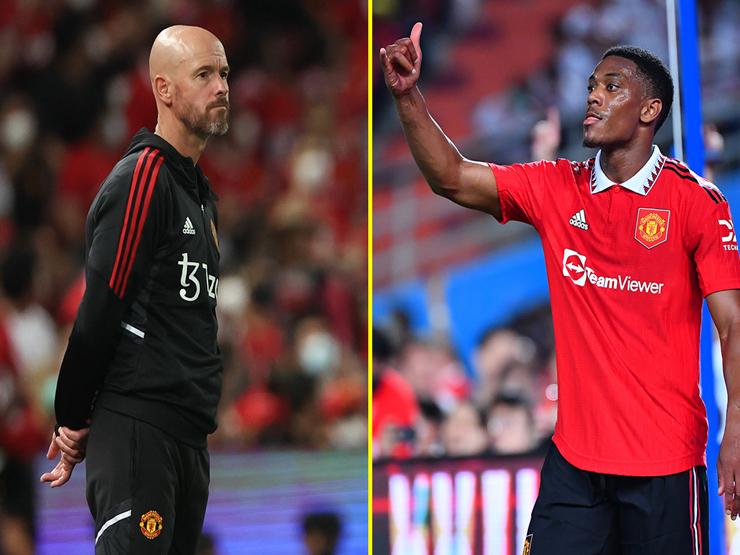 Bóng đá - HLV Ten Hag "cực thích" Martial, nói gì về Sancho - Van De Beek?
