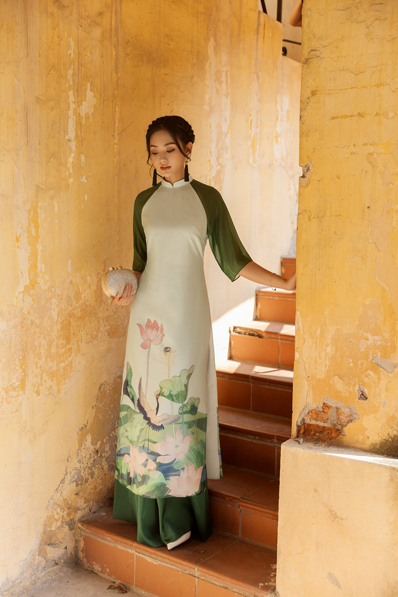 5 Kiểu áo dài cách tân đẹp mặc vào dịp tết 2023 - 2