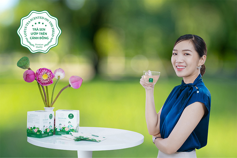 Siêu phẩm trà hoa sen giá 12 triệu đồng/kg thu hút dân văn phòng - 5