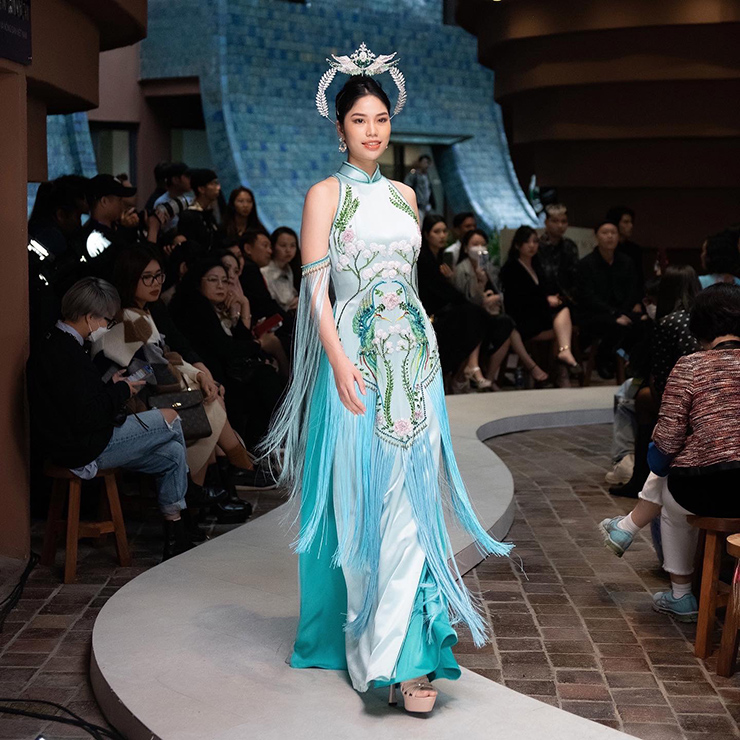 Trần Thùy Chi là một trong những thí sinh nổi bật của cuộc thi Hoa hậu Việt Nam 2022.