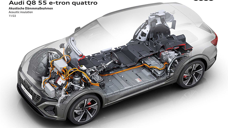 Audi Q8 sử dụng động cơ điện trình làng - 7