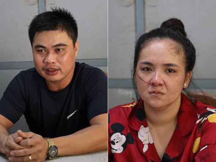 Đối tượng Võ Minh Quân và&nbsp;Phạm Ngọc Thủy Tiên