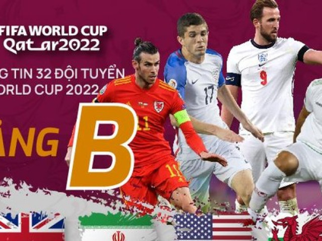 Thông tin 32 đội tuyển dự World Cup 2022: Tuyển Anh nhẹ gánh bảng B