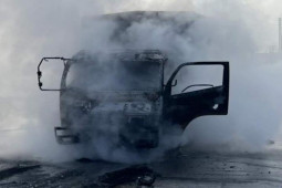 Tin tức trong ngày - Vụ ô tô tải và xe máy bốc cháy sau va chạm: Thêm một nạn nhân tử vong